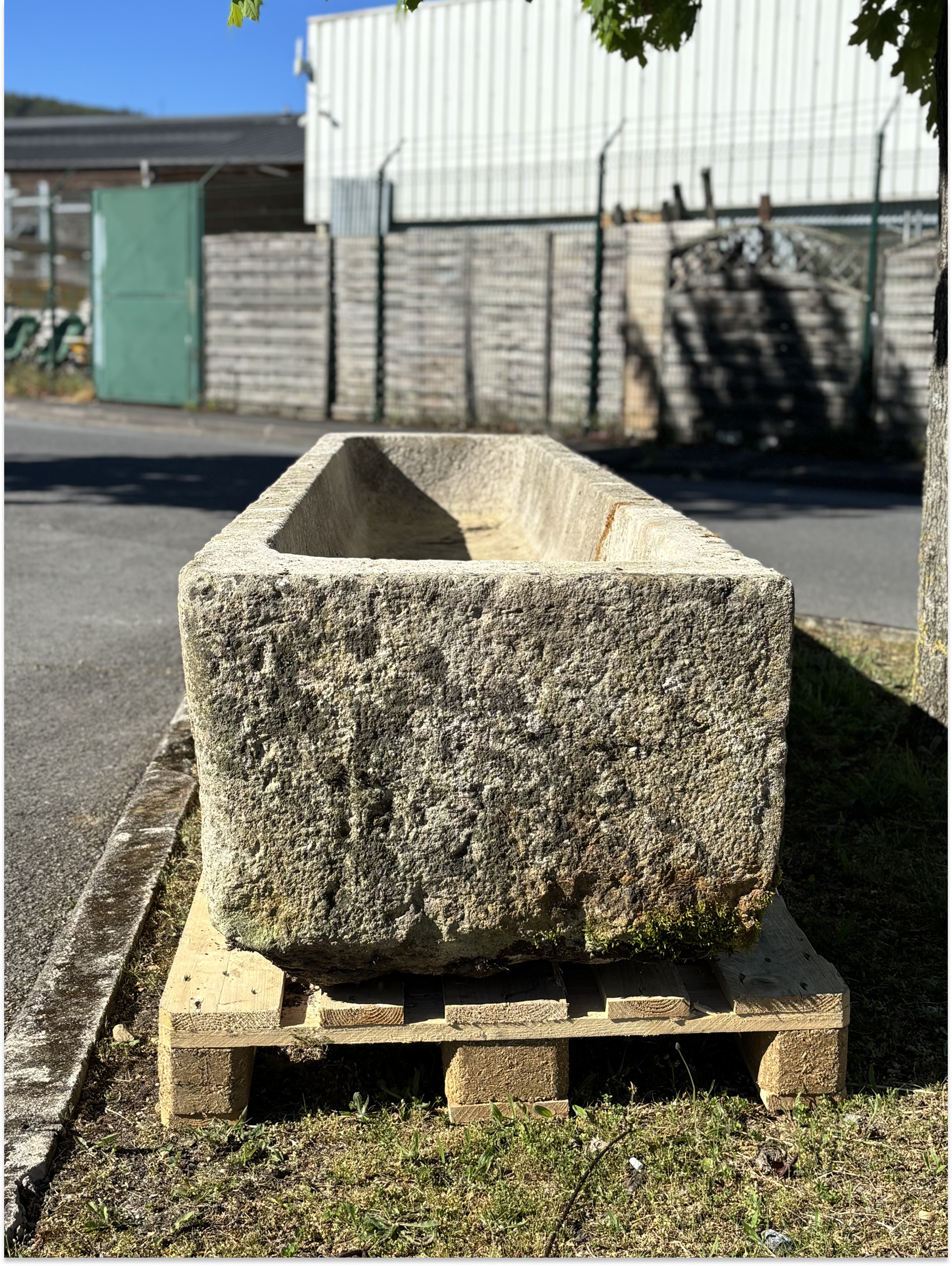 Large Antique Stone Trough