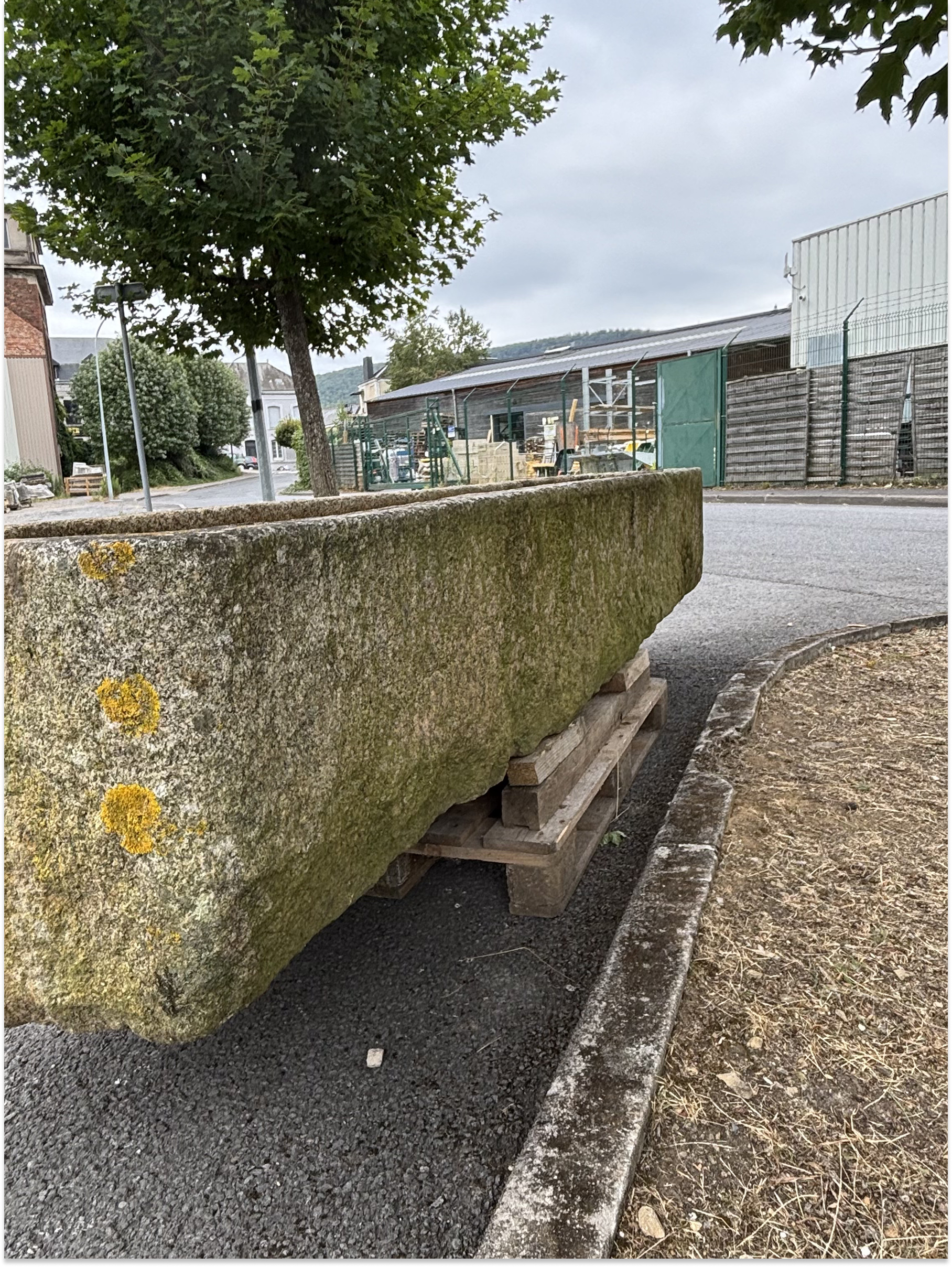 Large Antique French Granite Trough Circa 1850 | Reclaimed Stone Garden Planter