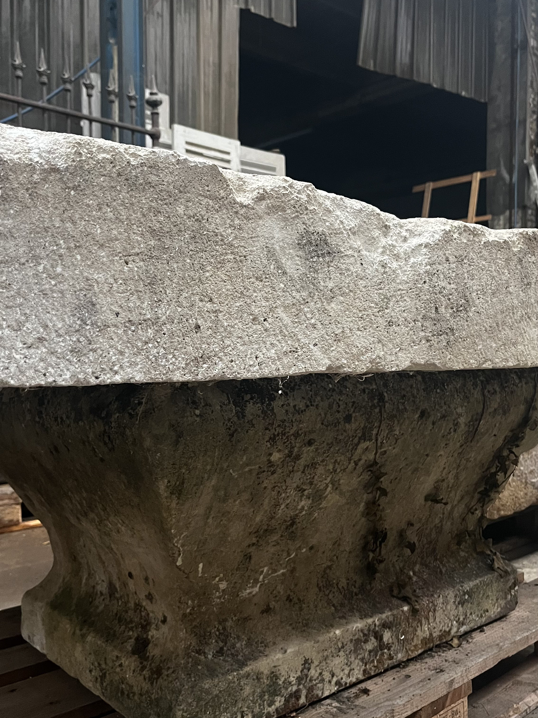 18th Century Natural Stone Table | French Antique