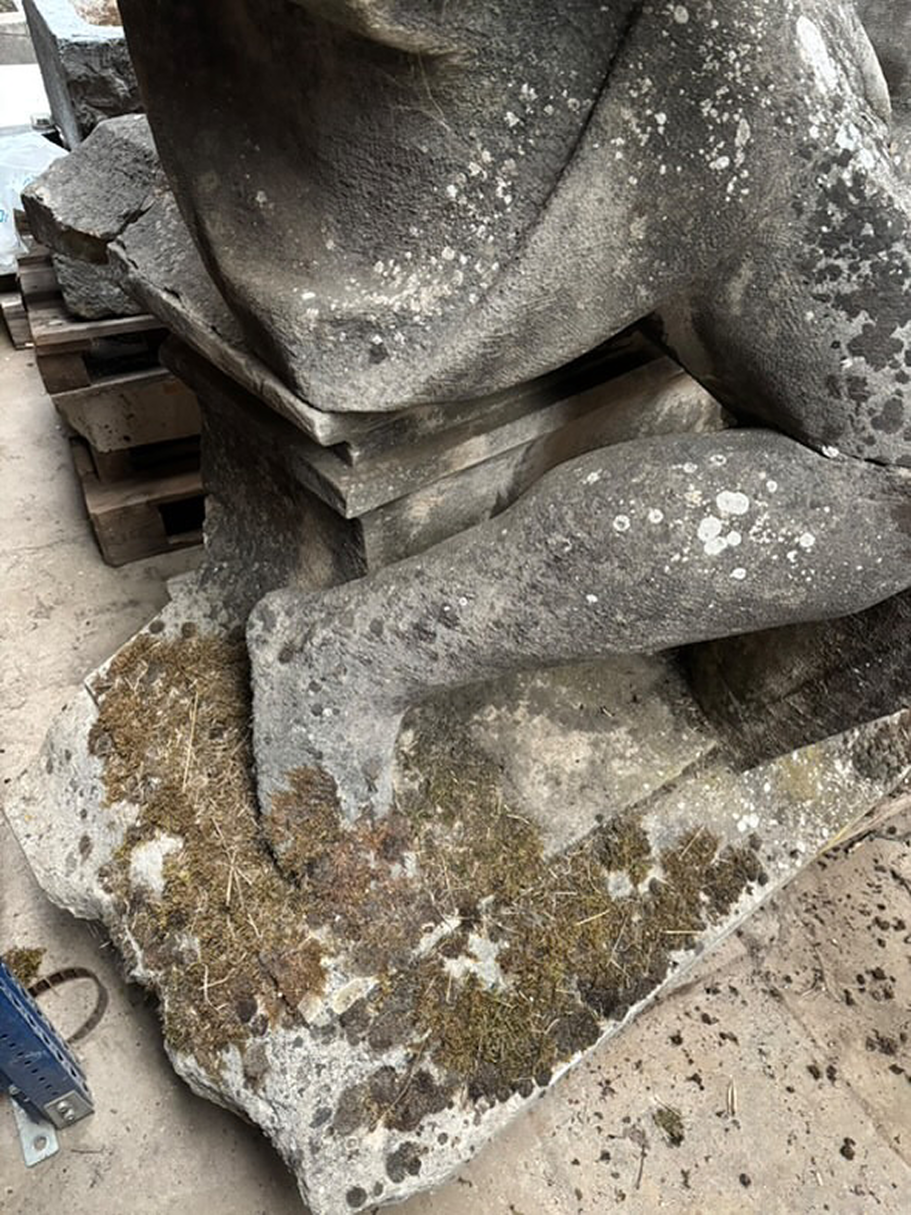 Historic 19th-Century Statue From The Port Of Toulon