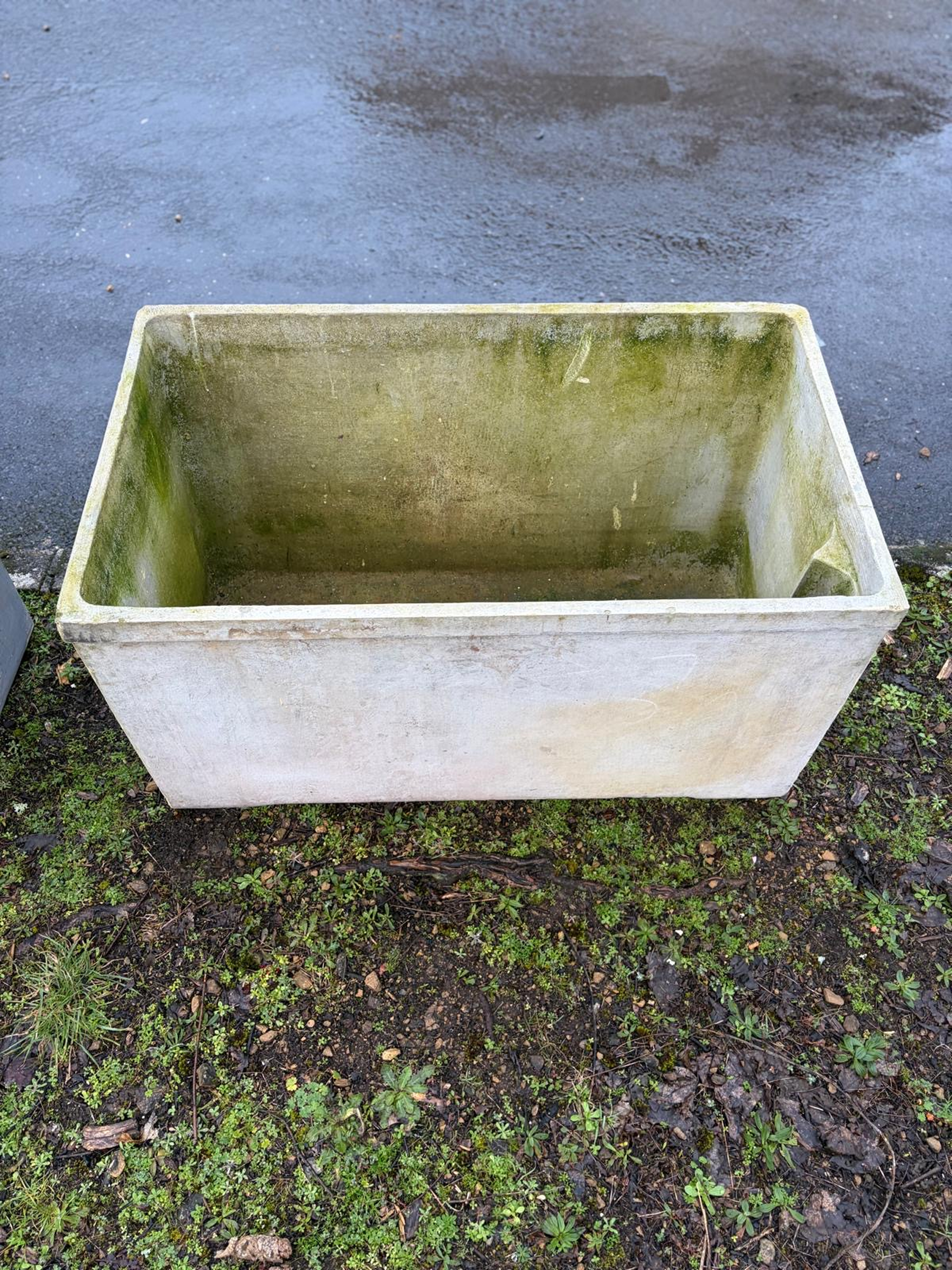 Vintage Willy Guhl Planter I Iconic Mid-Century Modern Garden Design