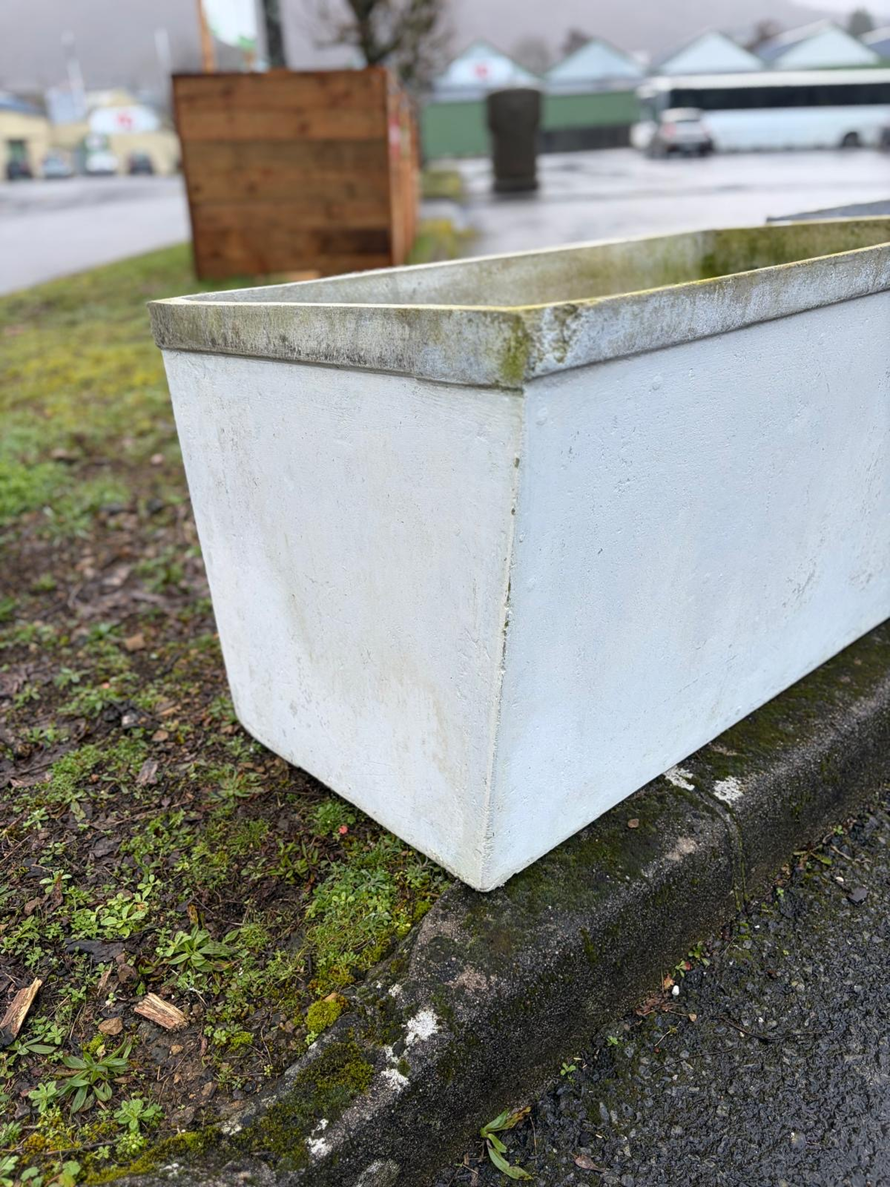 Vintage Willy Guhl Planter I Iconic Mid-Century Modern Garden Design