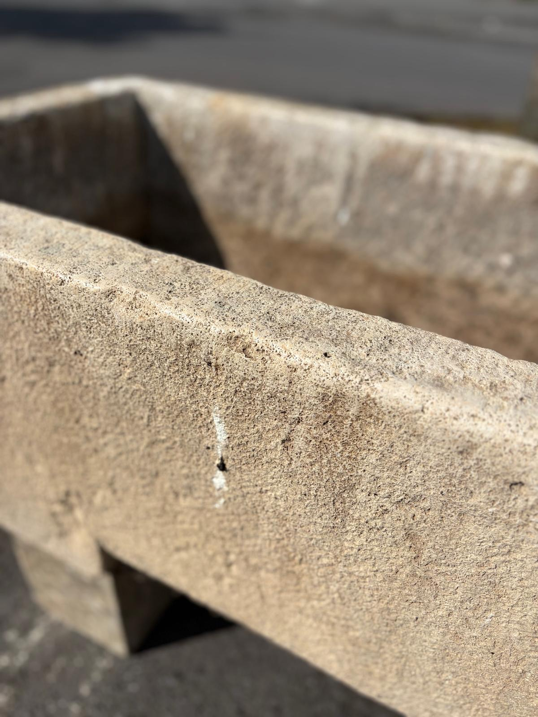 Antique Limestone Trough